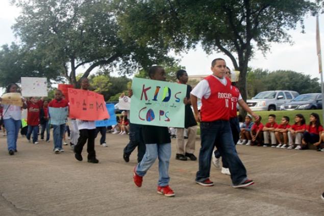 Kids &amp; Cops parade
