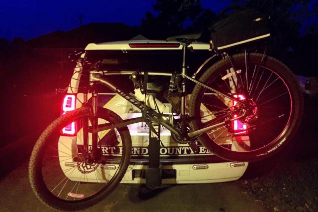 Enroute to support IRONMAN Texas athletes in Woodlands, TX