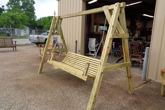 A-frame swing